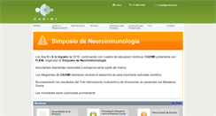 Desktop Screenshot of centrodemiastenia.org